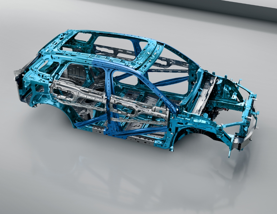 60% carrosseriestructuur van hoogsterk staal